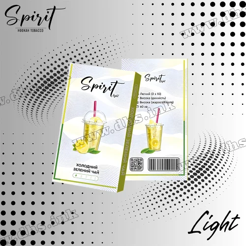 Табак Spirit (Спирит) Light - Холодный Зеленый Чай 50г